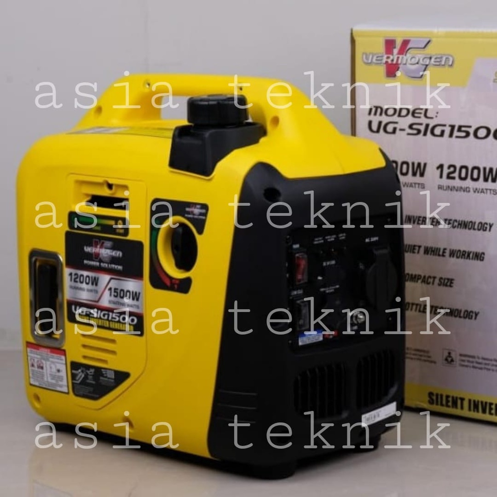 Genset Super Silent 1500 watt Vermogen