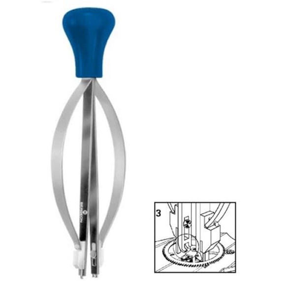Bergeon 30638-3 Alat Cabut Roda 5 Jari2