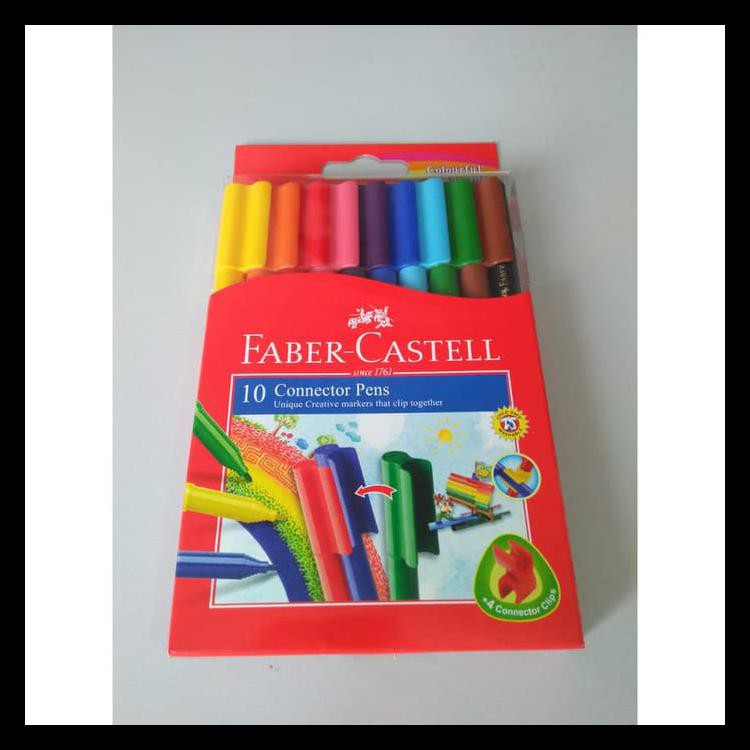 

Big Sale Connector Pen Faber Castell 10 Warna Terjamin