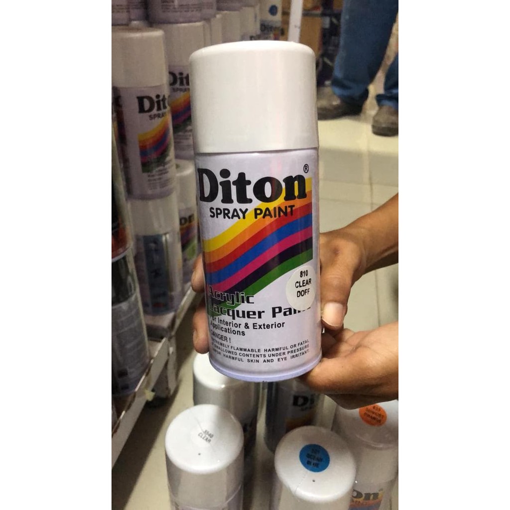 

[11656] Diton 810 Clear Doff / Diton Cat Semprot Doff