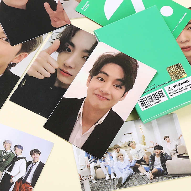 Kpop Bts Memories of 2020 Memoirs The Same Card