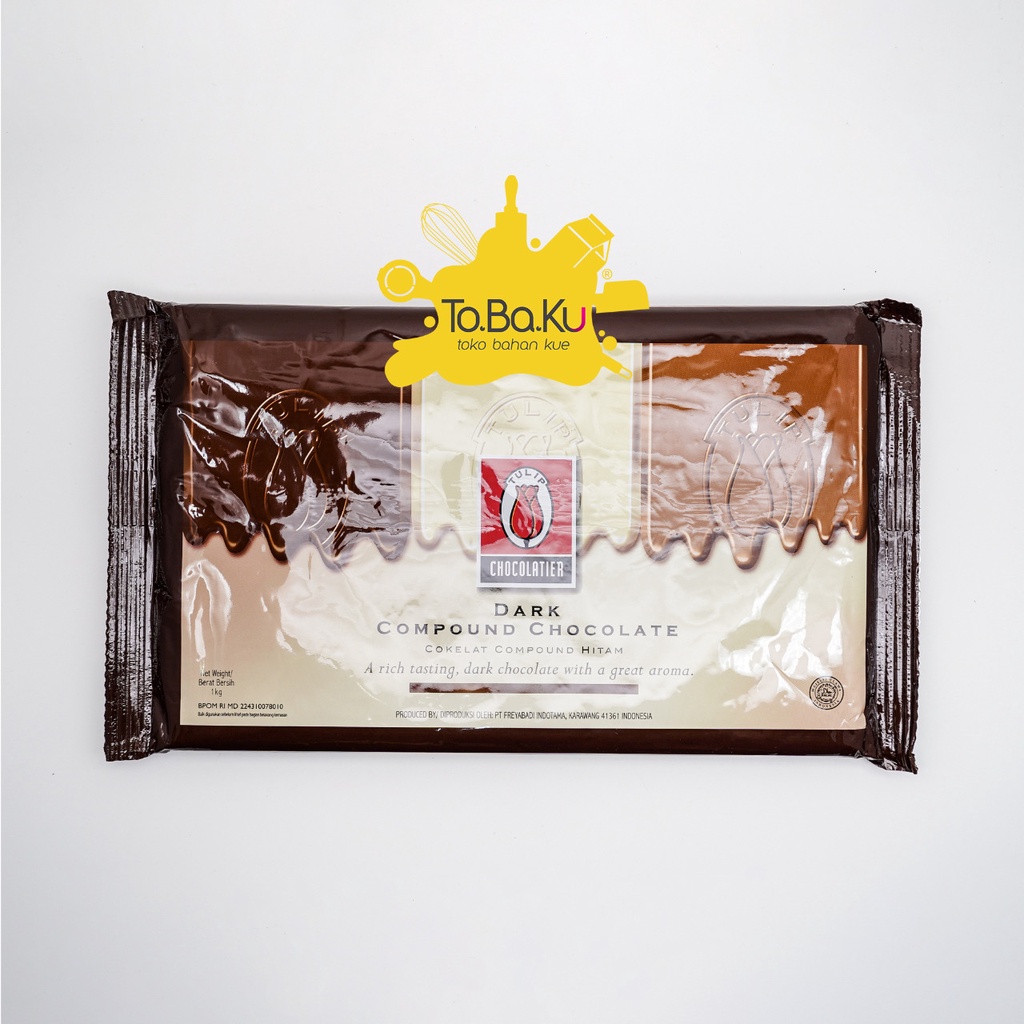 

Tulip Dark Chocolate Compound 1kg