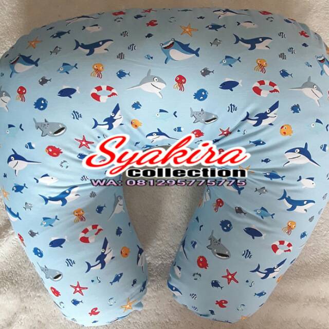 Bantal Menyusui motif baby shark dan motif Terbaru