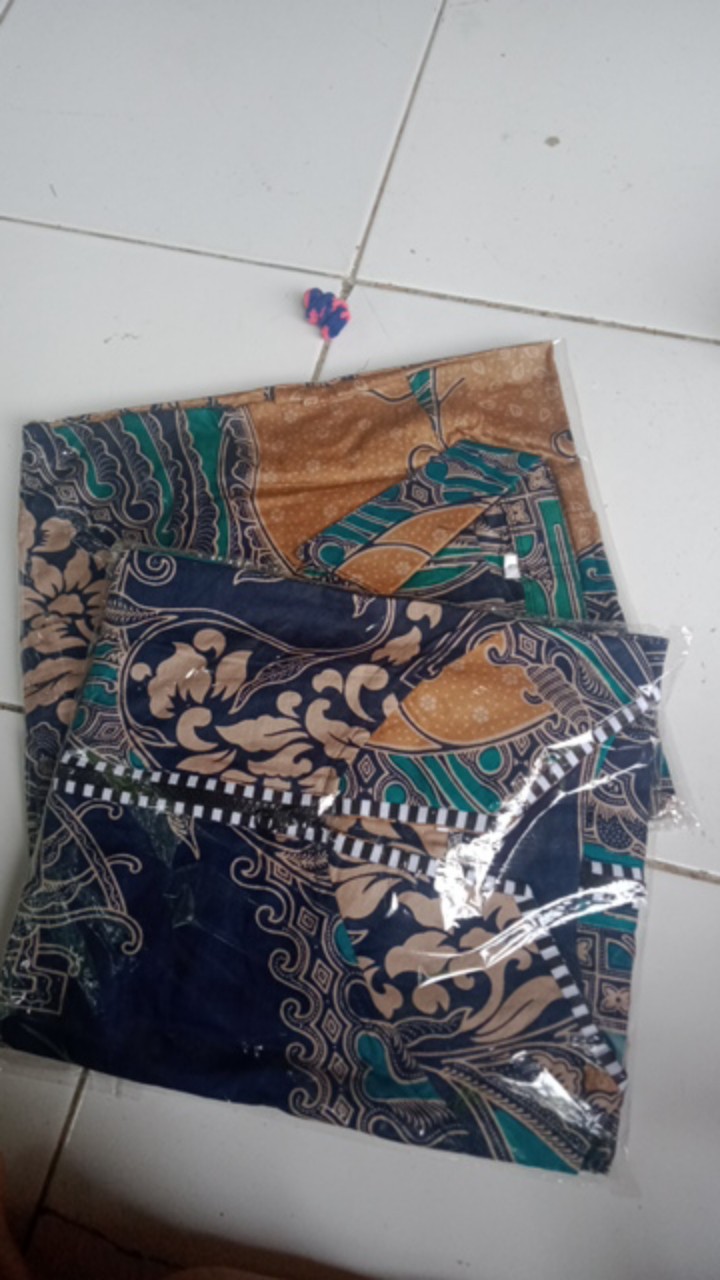 [ Bisa Cod ] Kemeja Batik Pria Lengan Pendek Baju Batik Kekinian Seragam Kantor Jumbo M L Xl Xxl
