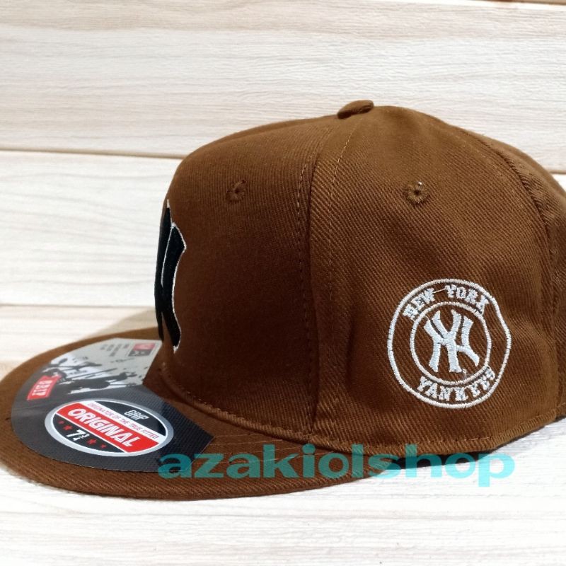 Topi Snapback Cotton Bordir Kekinian