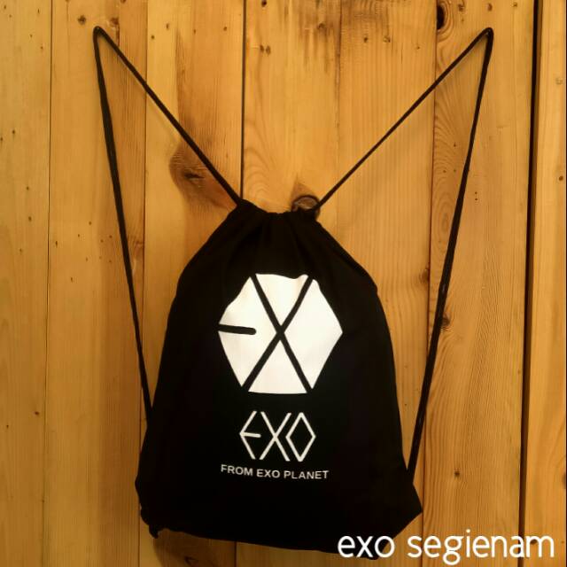 Stringbag Tas serut EXSO kpop / korea || kiiyoomii ||