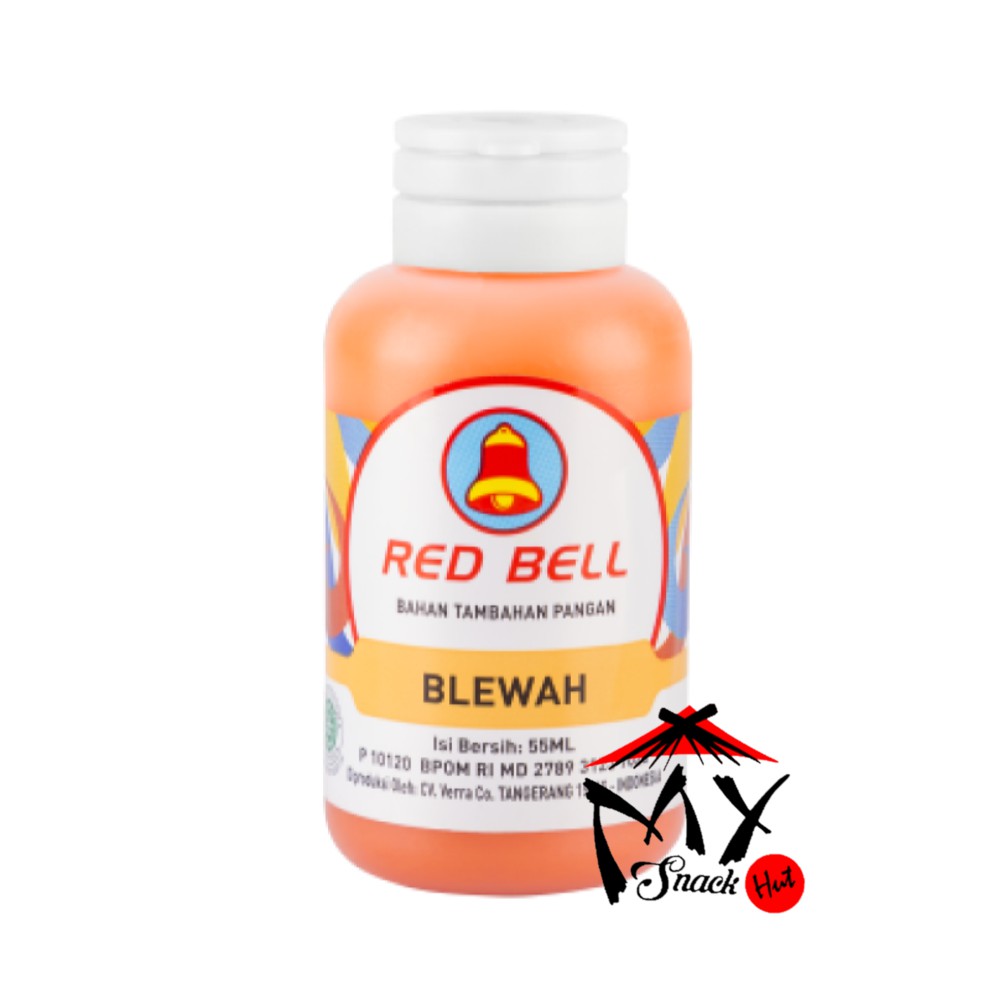 RED BELL PASTA BLEWAH 55ML - RED BEL PERISA SIRUP GARBIS REDBEL PERASA ES BUAH SEGAR BLEWA HALAL