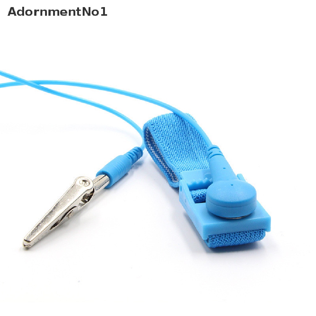 (AdornmentNo1) Strap Pergelangan Tangan ESD Anti Statis Untuk Reparasi Elektronik