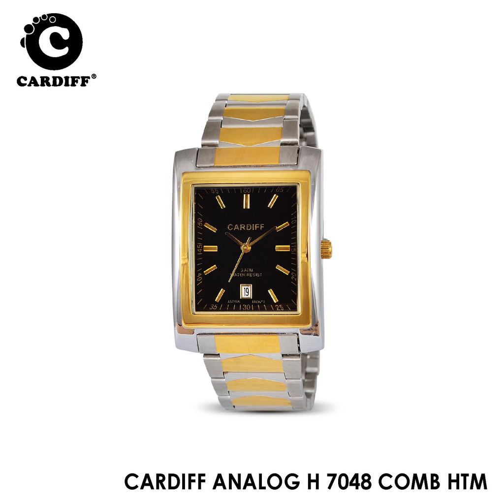 Cardiff Analog H 7048 Jam Tangan Kasual & Couple