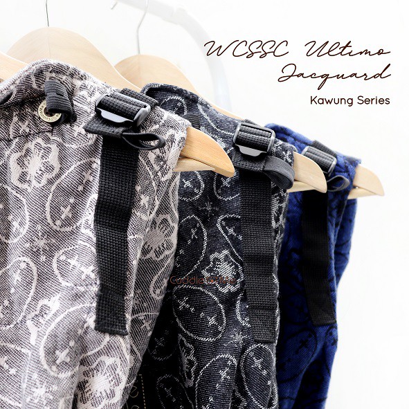 Cuddle Me WCSSC Jacquard ULTIMO Gendongan Cuddleme [FREE Kaos Anak] Bayi Super Lengkap 0-3,5 Tahun