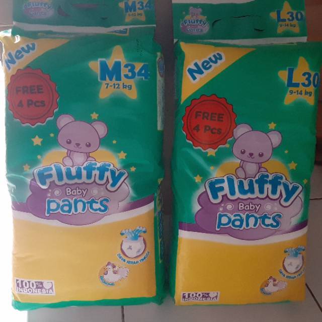 Fluffy pants S40+2 / M34+6 / L30+4 / XL26+2