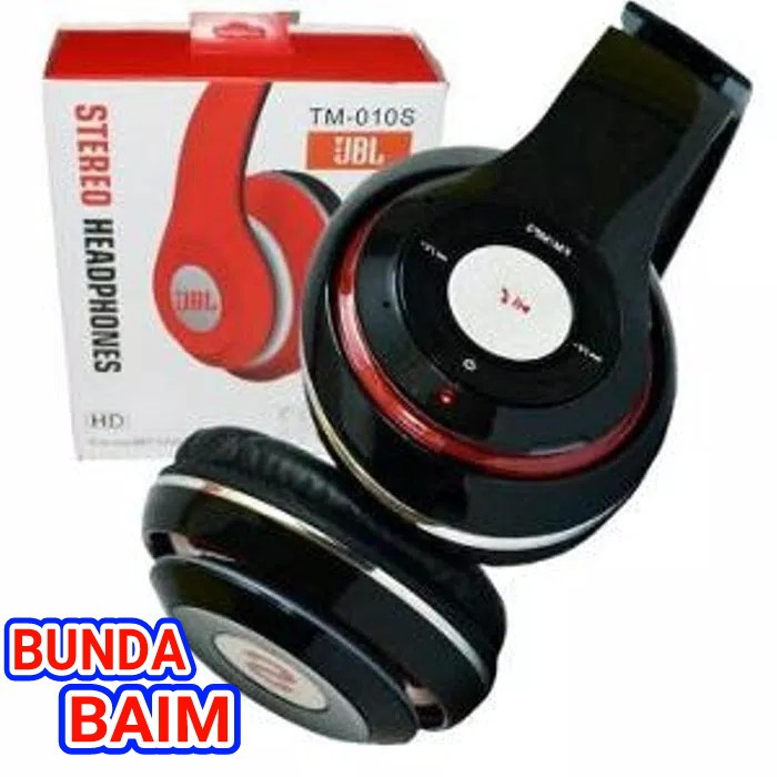 Terlaris  HEADPHONE JBL TM 010S   HEADSET BLUETOOTH TM010   JBL 010S