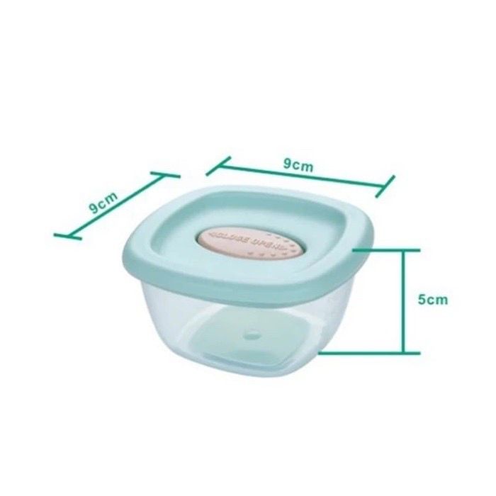 Kandila Baby Food Container - KDL027 / BW003-1 - Storage MPasi + penutup BPA FREE 120ml - Mangkok Tempat Makan Bayi