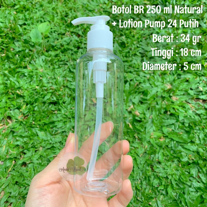 Botol lotion pump 250 ml botol pump 250 ml shampoo sabun tebal murah botol hand sanitizer 250 ml