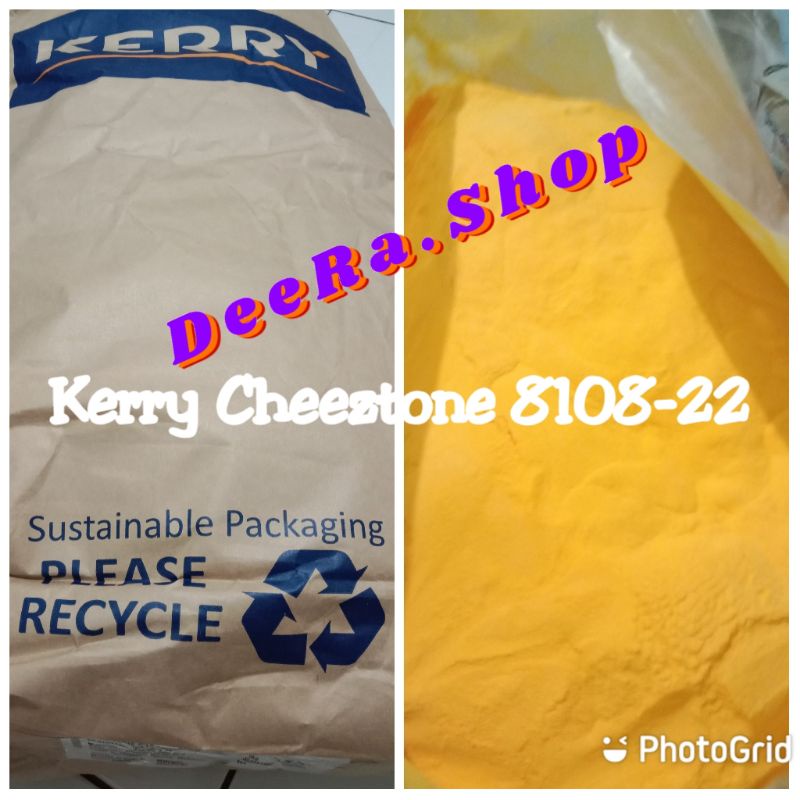 

KEJU BUBUK / Cheese Powder CHEZTONE kuning- Merk KERRY 1 kg