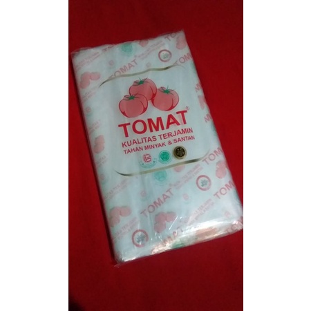 Plastik PE TOMAT 18x27 Plastik es 18 x 27 1,5kg