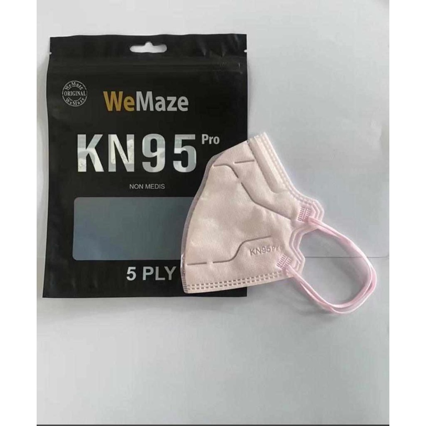 Masker KN95 Pro WEMAZE . WEMASK Masker KN 95 WEMAZE . WEMASK Pro Isi 10.Pcs