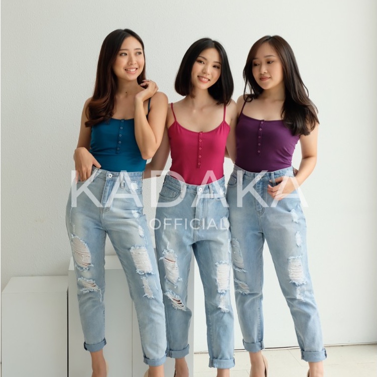 Kadaka T-0305 Tanktop Basic with Button