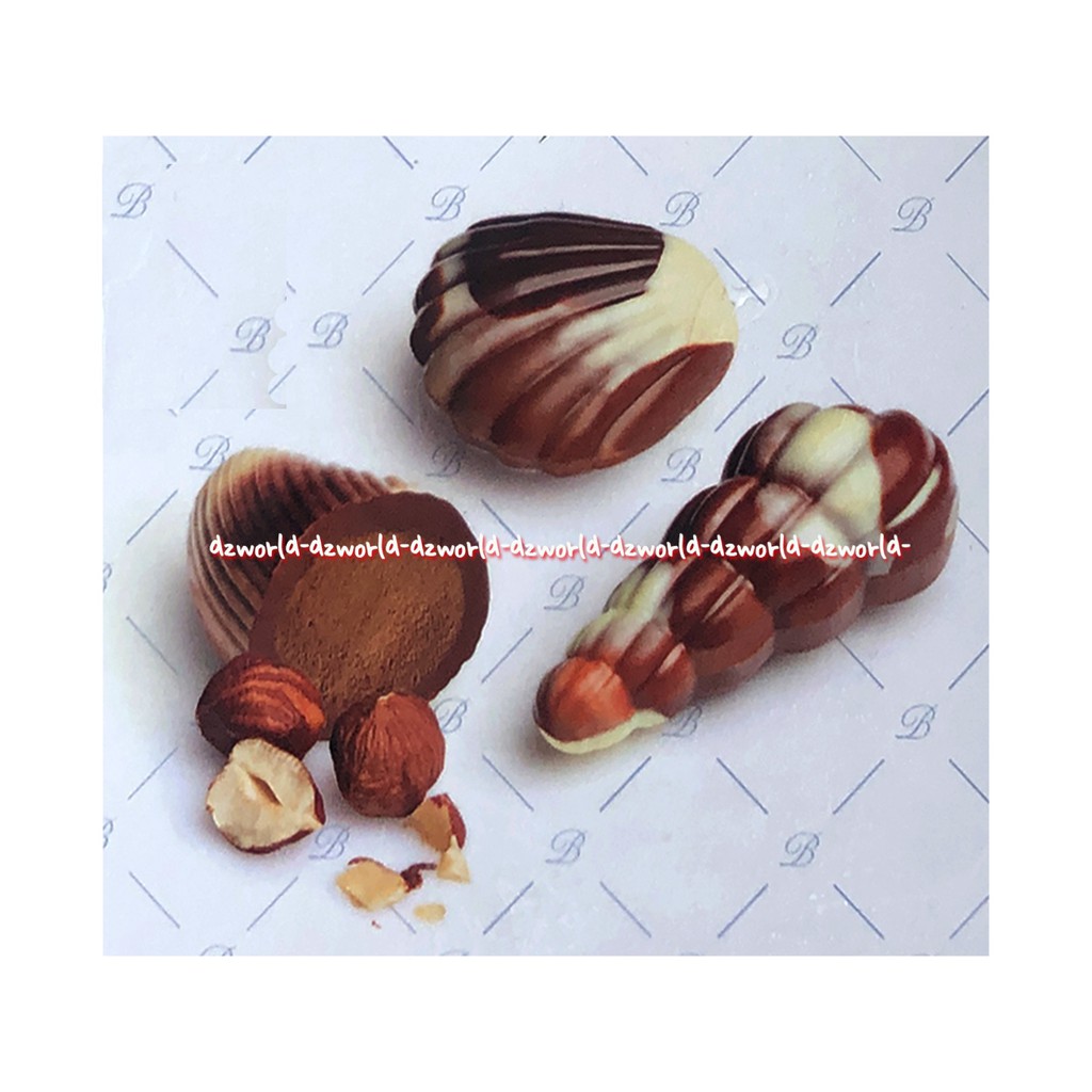 Varden Bulcke 20 Chocolate Seashells 250gr Cokelat Import