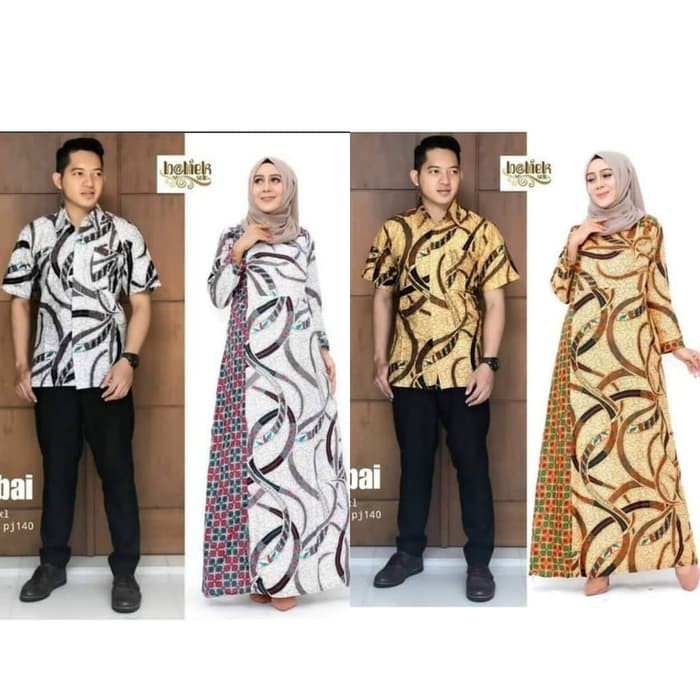 Couple Gamis Batik