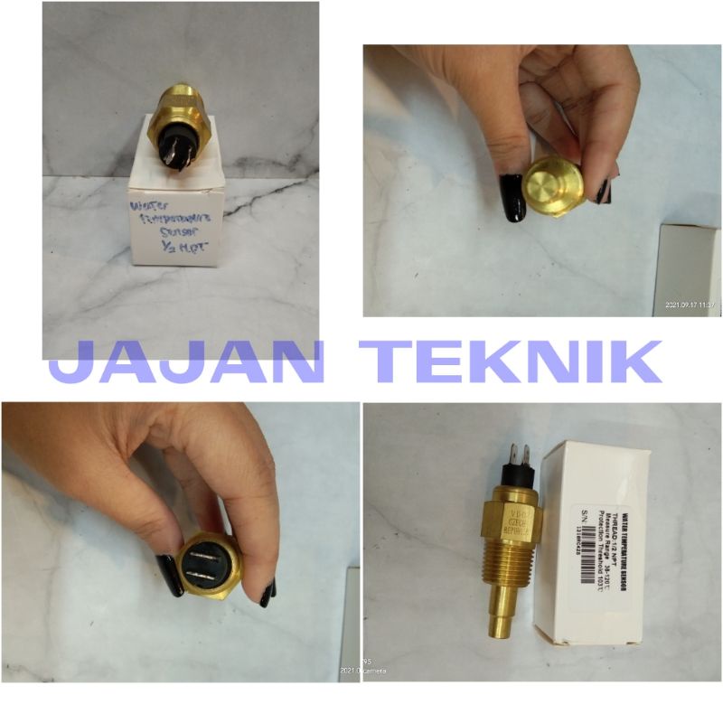 vdo water temperature sensor 1/2inch / vdo sensor temperatur air / vd