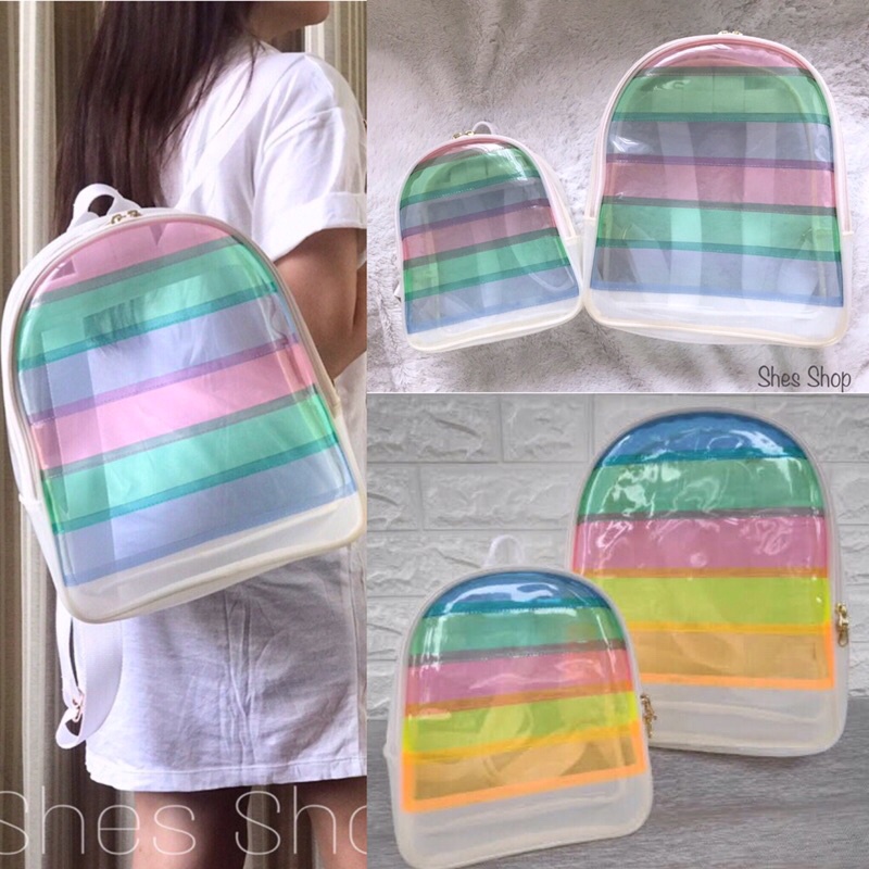 Tas ransel mika new normal / tas sekolah jelly / tas ransel premium / tas korea / goodiebag ultah