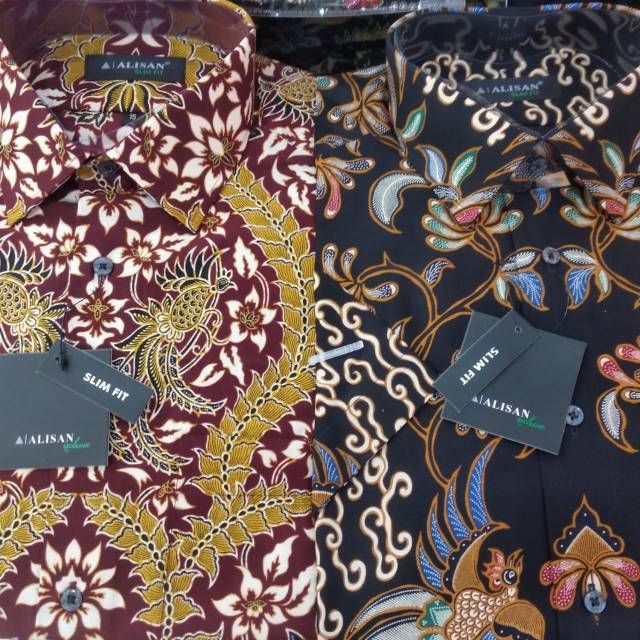 Kemeja batik ALISAN lengan pendek
