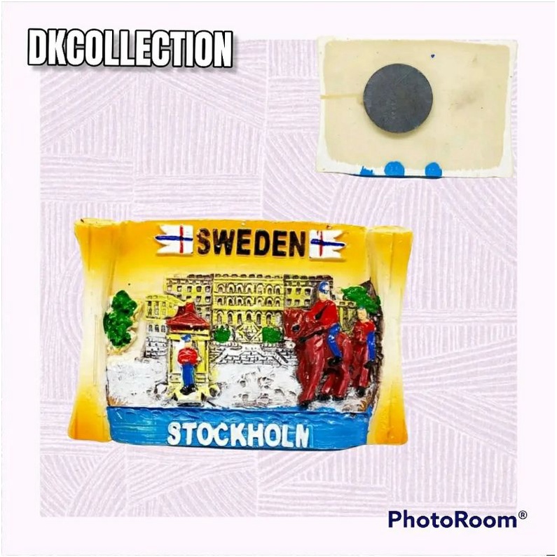 TEMPELAN KULKAS SVERIGE SWEDIA TEMPELAN KULKAS SWEDEN Souvenir TEMPALAN KULKAS STOCKHOLM MAGNET KULKAS SWEDEN souvenir SWEDIA