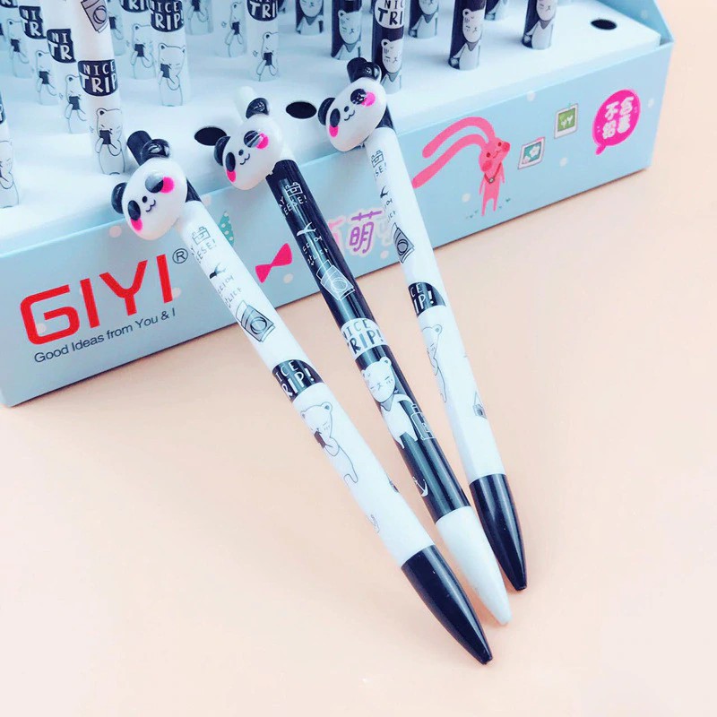 

INDORETAIL | Hot Sale Lucu Panda Pensil Mekanis Otomatis 0.5 MM Sekolah Kartun Pensil Pena