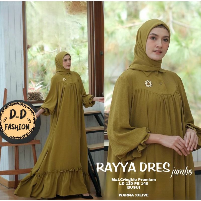 RAYA GAMIS WANITA JUMBO LD 120 CM TERBARU BY DnD