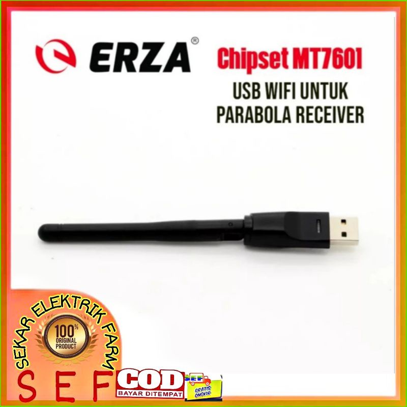 USB Wifi UNTUK STB dengan Chipset MT7601 untuk Receiver Parabola DVB-S2 Receiver Terrestrial DVB-T2