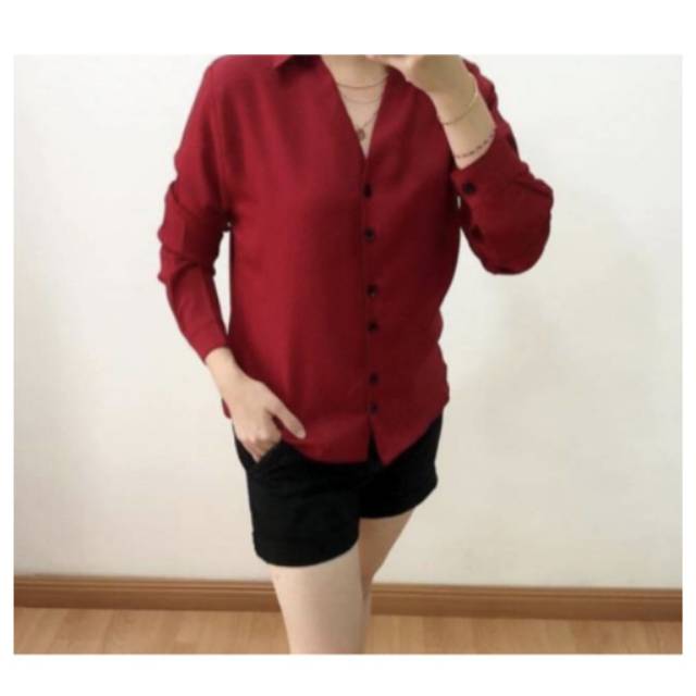 Fourfashion V CAROL SHIRT KEMEJA CAROL RF