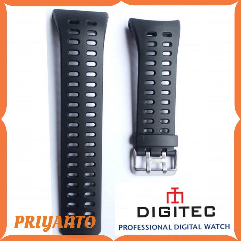 Strap Tali jam Tangan Rubber Digitec 3032 DIGITEC 3032 Original Oem