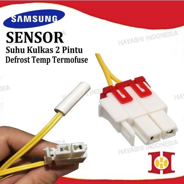 Sensor Suhu Kulkas Samsung Thermis Termis Fuse Pius Evaporator 2 Pintu