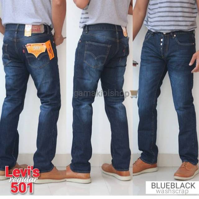Celana Jeans Levis Regular Impor Premium