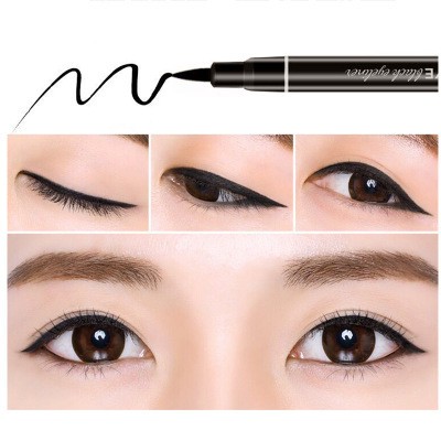 ALNECE Eyeliner Big Eye Asli hitam tahan lama Kẻ mắt không thấm nước và nhanh khô