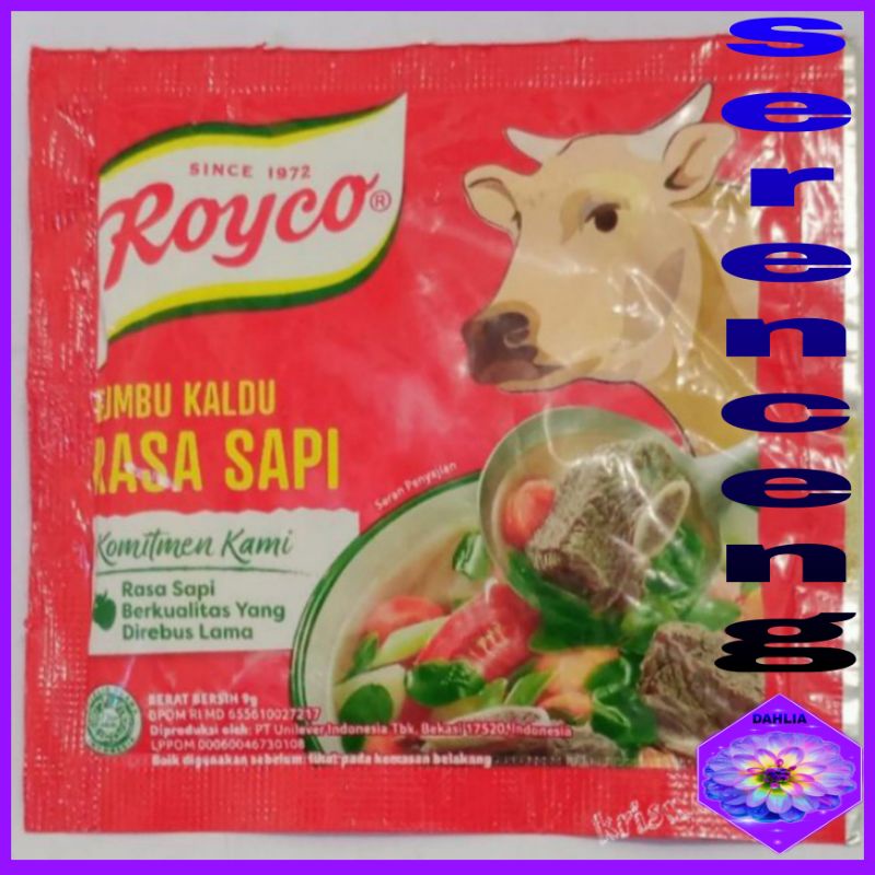 

royco rasa sapi 1 renceng isi 12 sachet