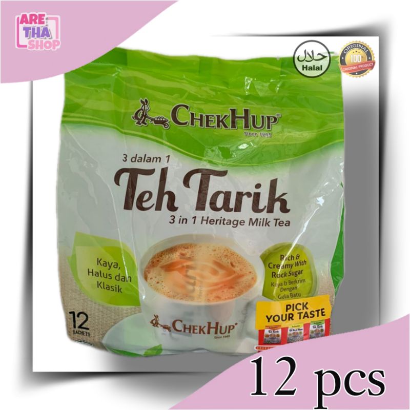 

PROMO chekhup / chek hup / chekhup teh tarik milk tea 3 in 1 malaysia
