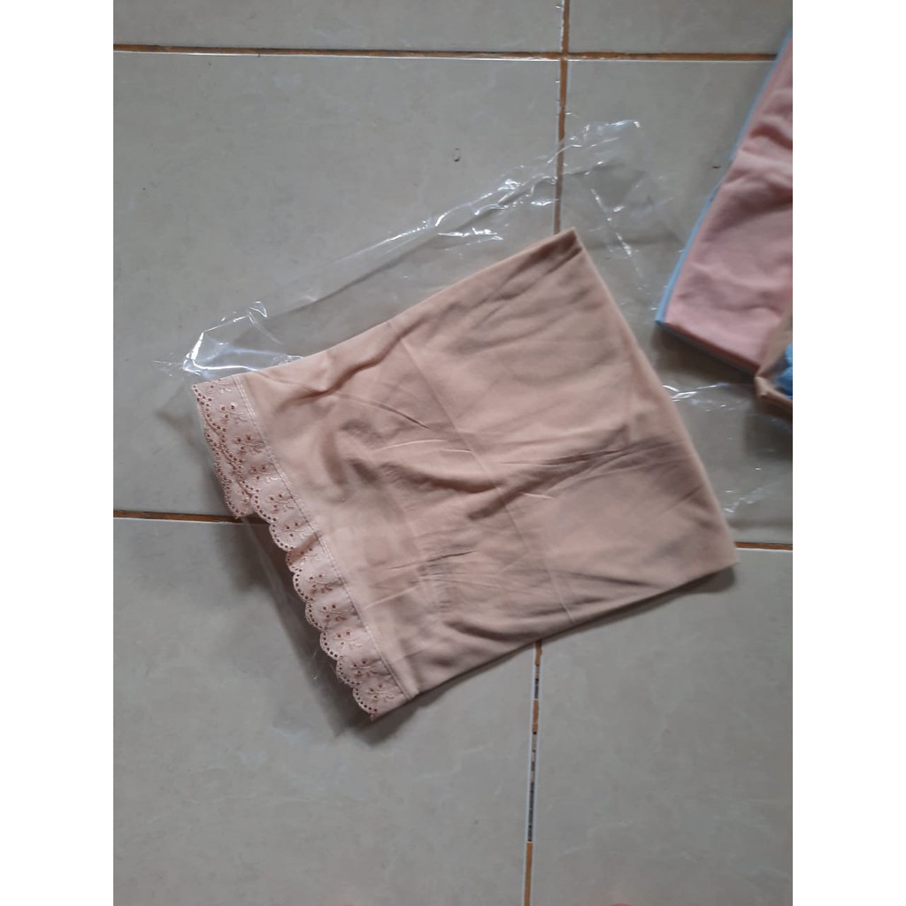 ( 12 PCS /1 LUSIN) ANDROK UNDER ROK DALAMAN DALAM WANITA MEKSI PANJANG PENDEK SIZE M L XL XXL/3L