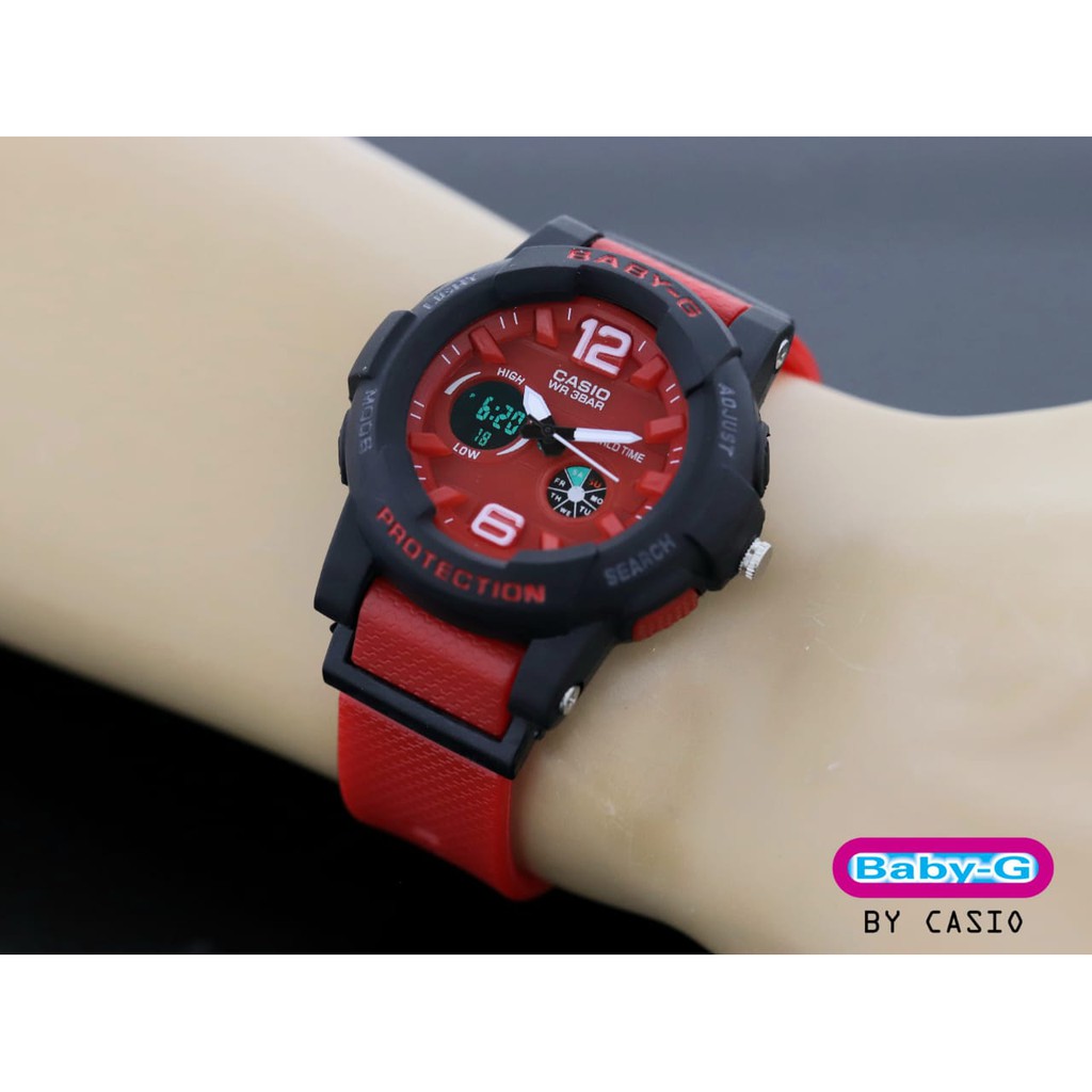 Jam tangan Casio BabyG BGA-180 Merah / Casio BabyG GS