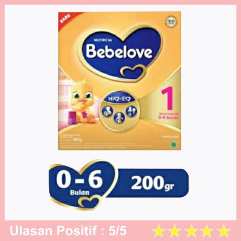 Susu Bebelove 0 - 6 Bulan 200 gr