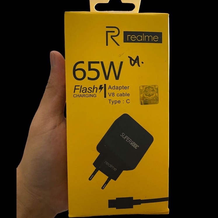 Charger REALME 65 Watt USB to C SuperVooc/Type C to Type C SuperDart