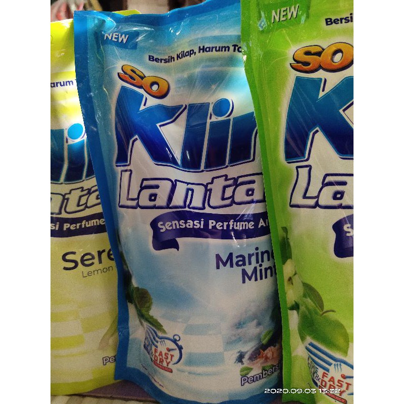 SOKLIN LANTAI REFILL SATU BKS@780 GRAM