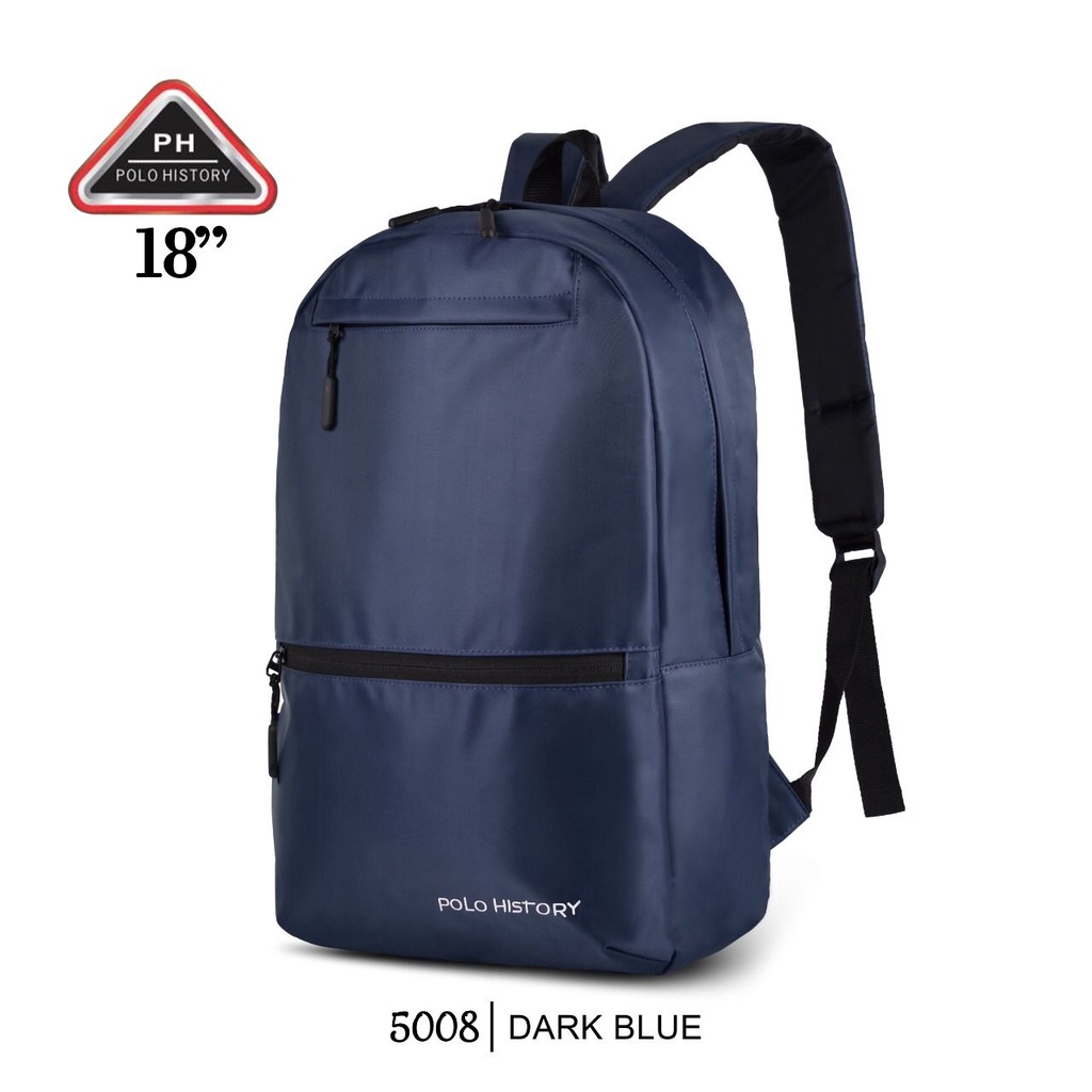 { FF } TAS RANSEL SEKOLAH POLO HISTORY 5008 ' 18 / UNISEX /  TAS FASHION / TAS LAPTOP  / WATERFROOF