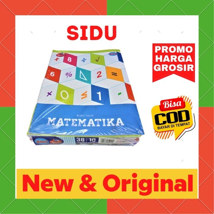 

Buku Tulis Kotak Sidu 38 Lembar Notebook