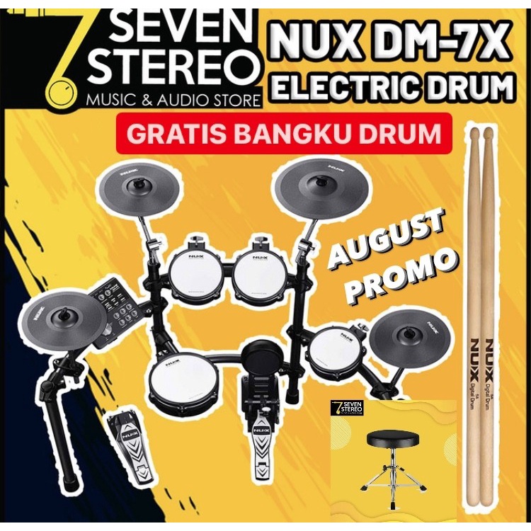 Nux DM7X DM 7 X Drum Elektrik