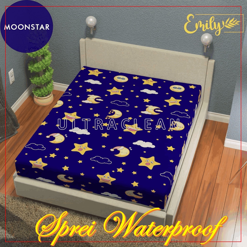 Sprei Waterproof Motif Karakter Dewasa Minimalis 