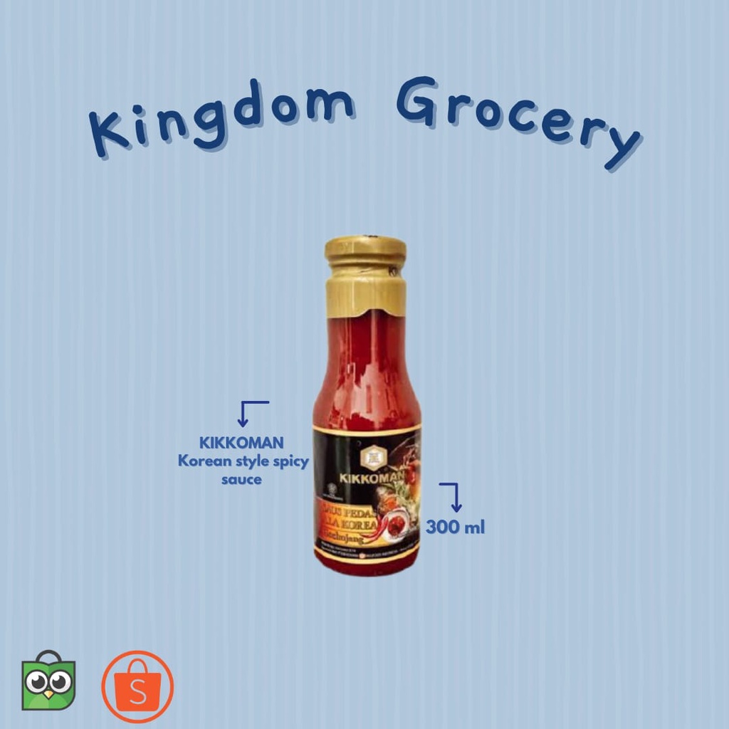 

Kikkoman Gochujang Sauce 300gr