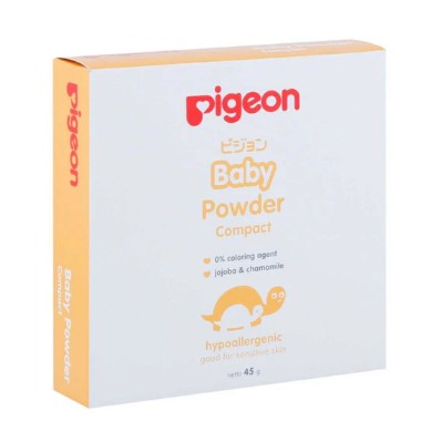 Pigeon Baby Compact Powder Bedak Bayi Padat Pigeon