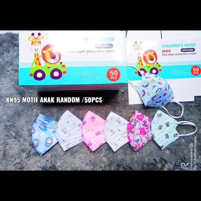 kn95 motif anak Diskon
